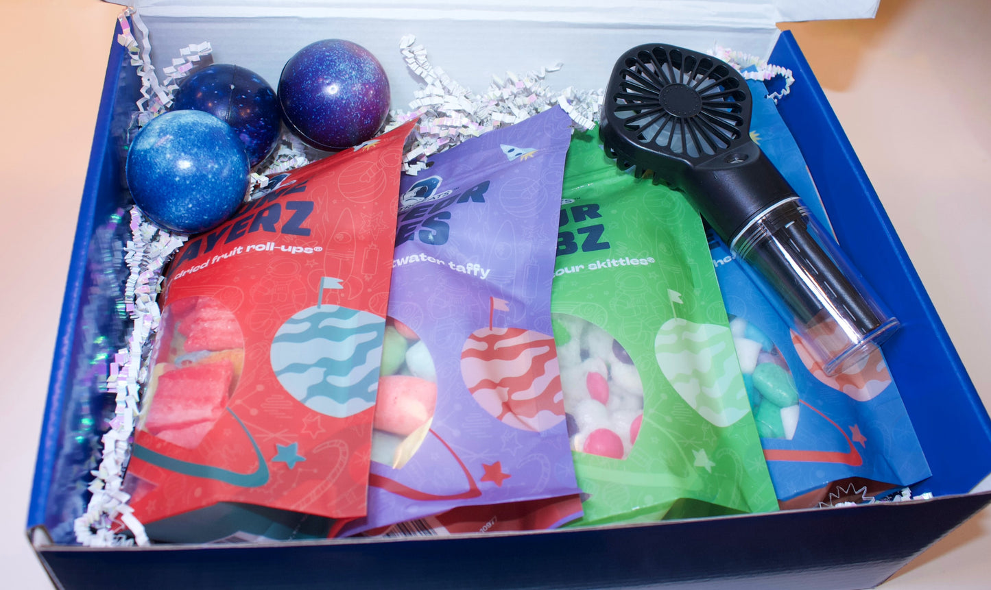 Blue Shipping Box