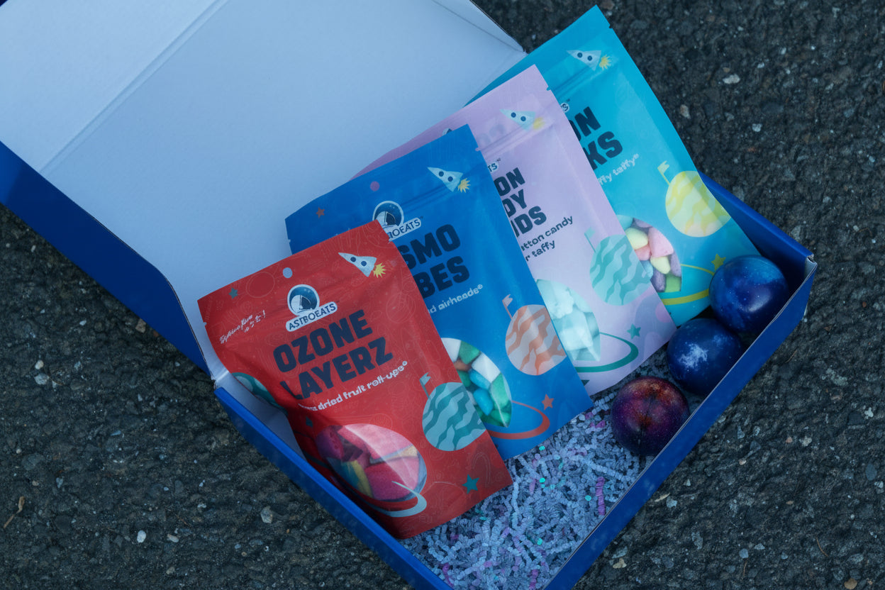 Blue Shipping Box