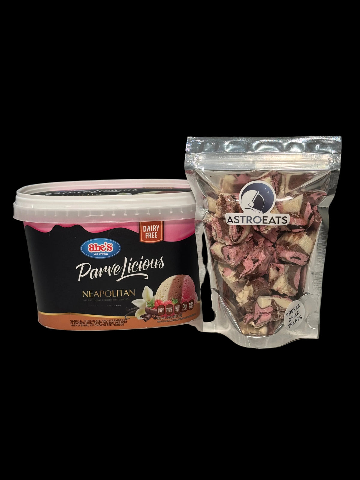 Abe's Neopolitan Ice Cream Bites