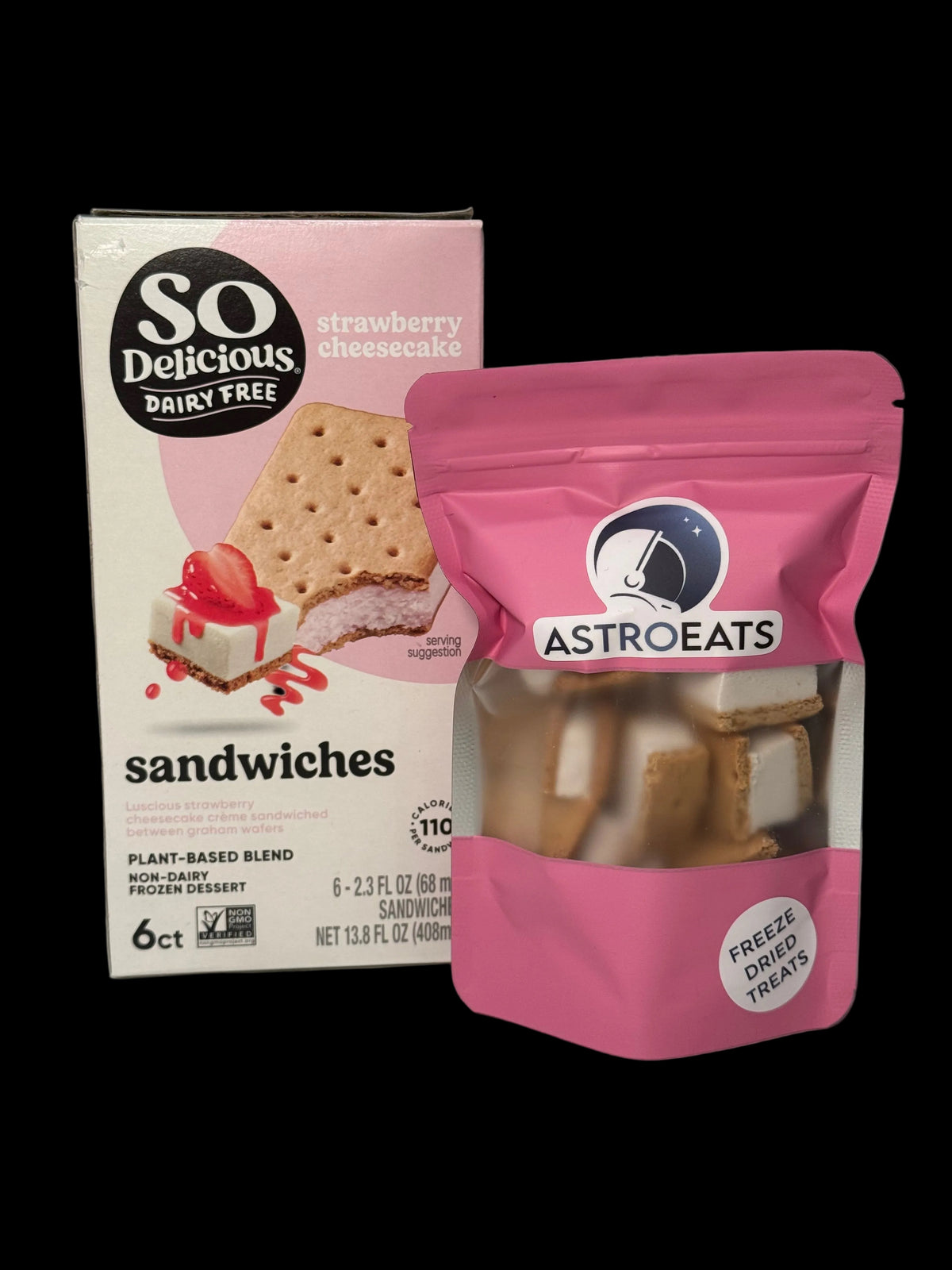 SO Delicious Strawberry Cheesecake Sandwich