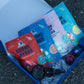 Blue Shipping Box
