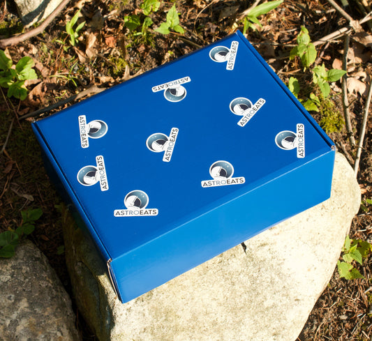 Blue Shipping Box